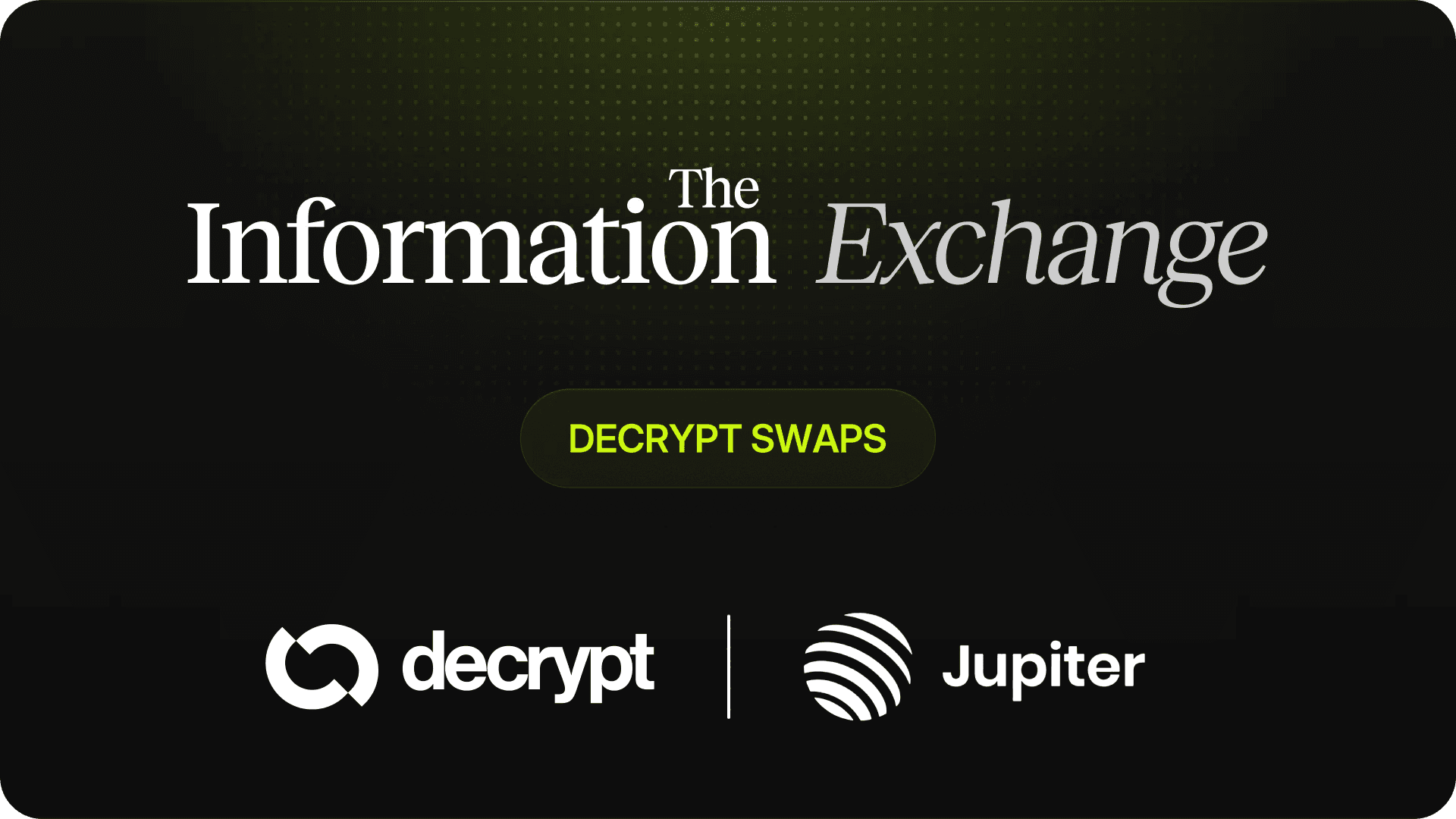 Trade Where You Read: Decrypt Brings Jupiter-Powered Trading to The Information Exchange