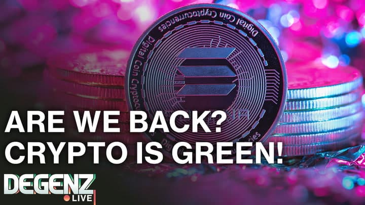 Sind wir zurück? Crypto ist Green! Solana Intern geht rüber! Pumpe um 13 %! Monero schlägt eine ATH!