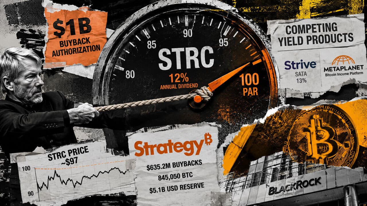 Strategy keeps STRC at 12% as Saylor has seven days to salvage the $10 billion Bitcoin yield…