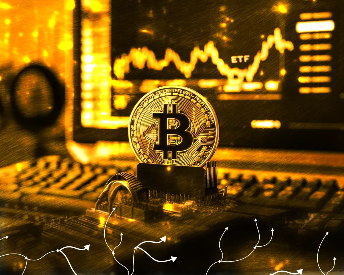 Bitcoin kurz oben $74,000