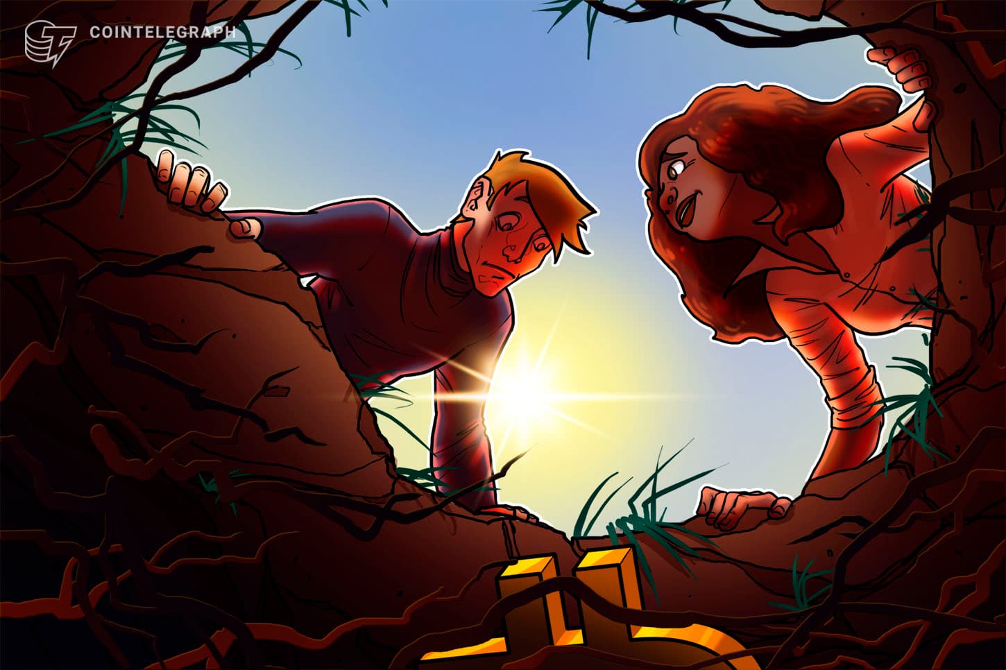Bitcoin compte à rebours près de 50 jours après l'offre BTC en perte passé 50%